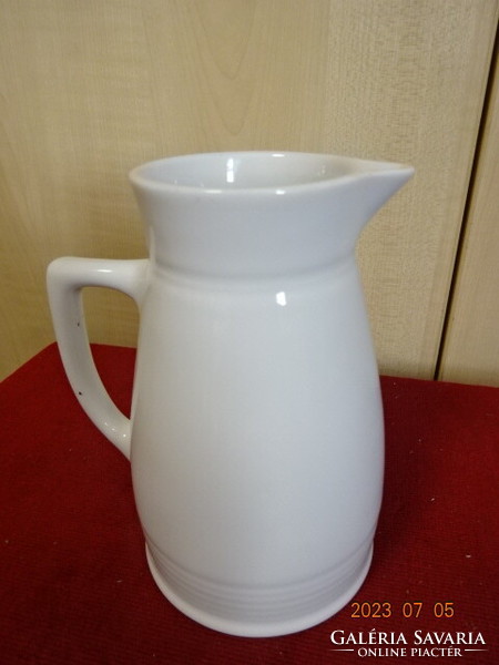 Lilien porcelain Austria, white coffee pourer, height 15 cm. Jokai.