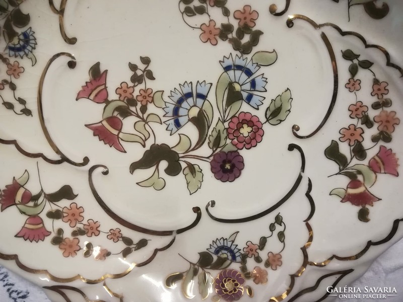 Zsolnay porcelain dessert plate