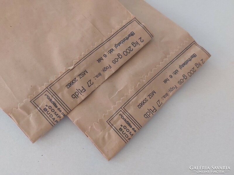 Old paper bag caravan roast coffee packaging coffee bag compack budapest