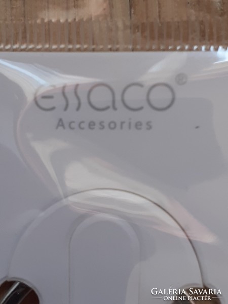 Key holder essaco accesoires, floral enamel charms in new condition