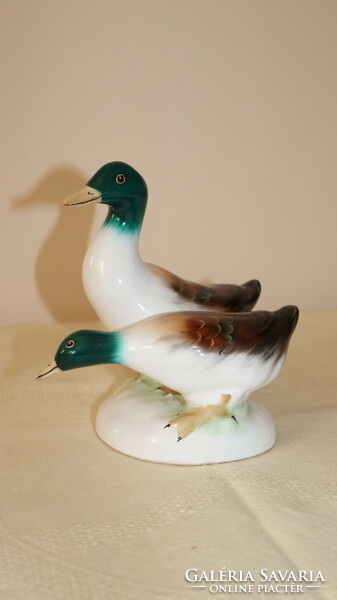 Bodrogkeresztúr porcelain wild ducks