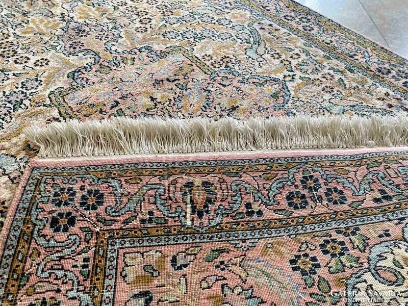 Cashmere 100% silk rug 174x98 cm