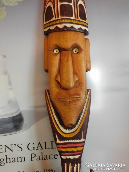 African carved tribal mask 42 cm