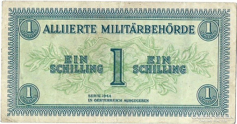 1 schilling 1944 Militarbehörde Ausztria 1.