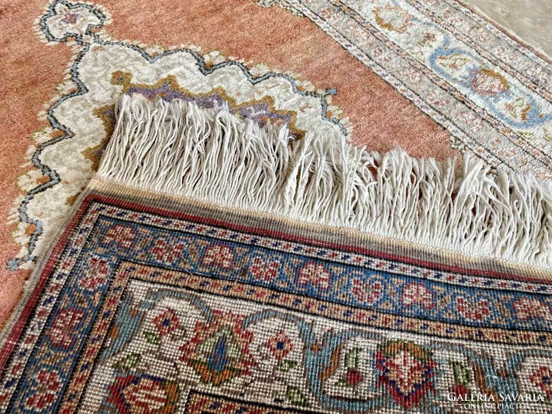 Kayseri selyem-pamut szőnyeg 150x90cm