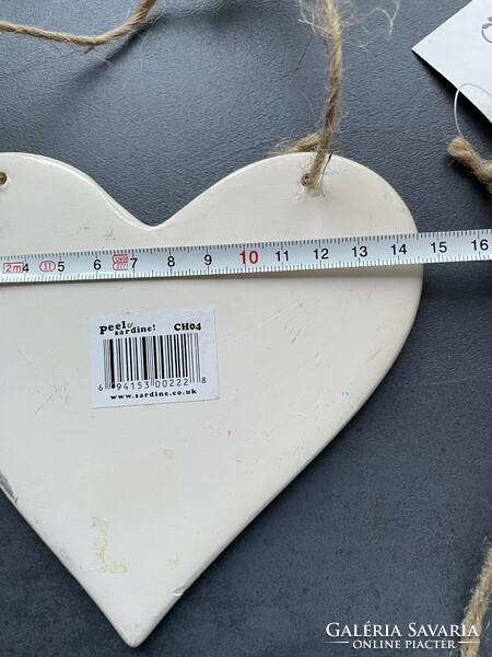 New! Wonderful porcelain heart, for a wedding, gift, decoration