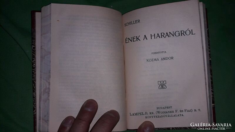 1911. Lampel - MAGYAR KÖNYVTÁR 637 - 642. szám EGYBEKÖTVE a 6 db antik könyv a képek szerint