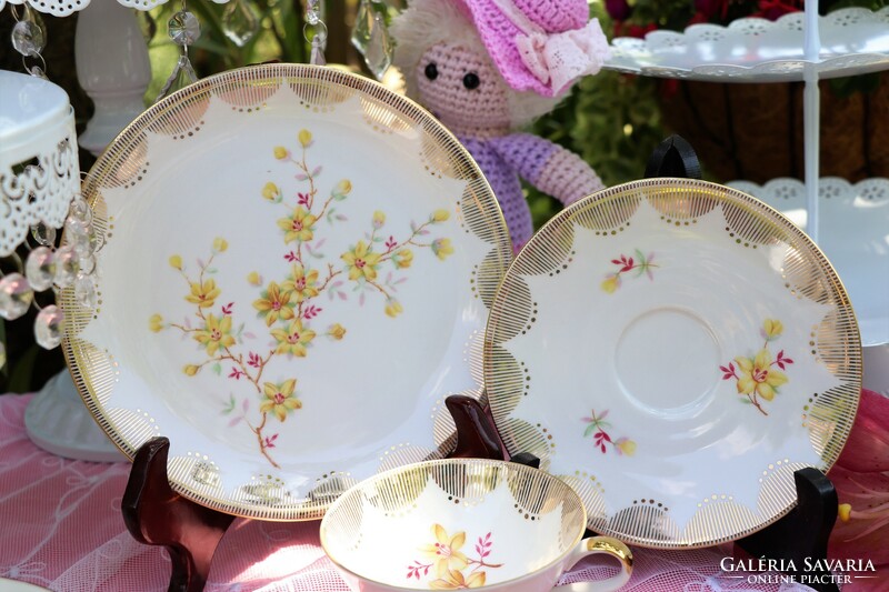 Floral breakfast set