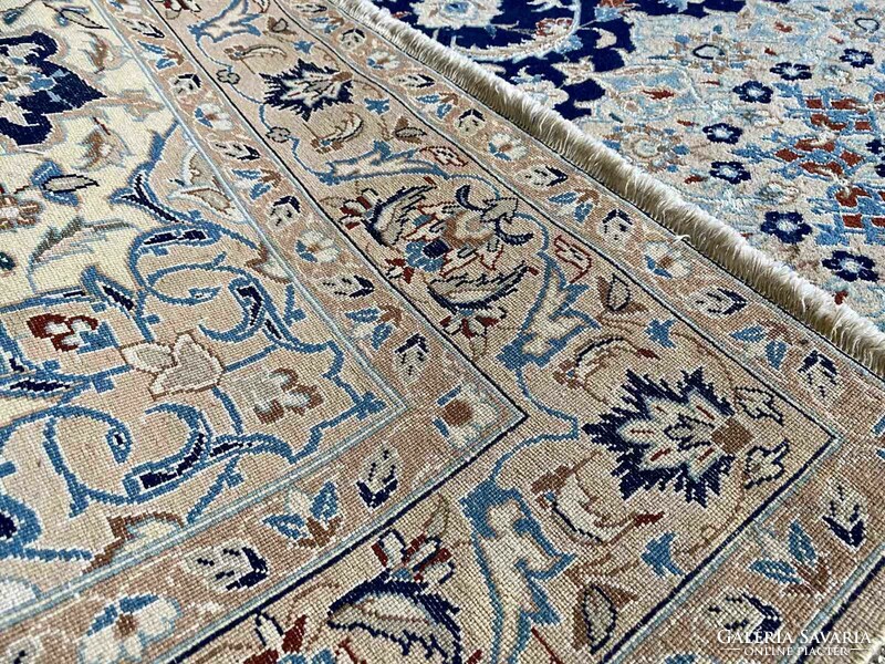 Iran nain 6la habibian carpet 186x117cm