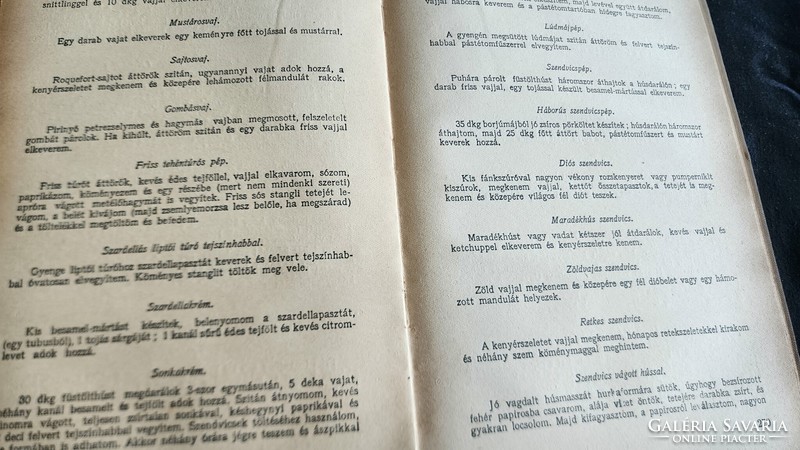 1935 Hevesi Sándorné : Az ideális háztartás A szép otthon és jó konyha SZAKÁCSKÖNYV