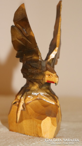 Wooden carved eagle (small size)