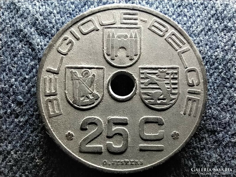 Belgium III. Lipót (1934-1951) 25 centime (BELGIQUE-BELGIE) 1943 (id56907)