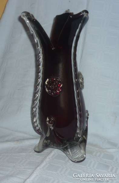 Hatalmas muránói váza.