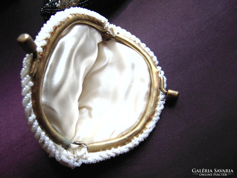 Beautiful old handmade pearl wallet