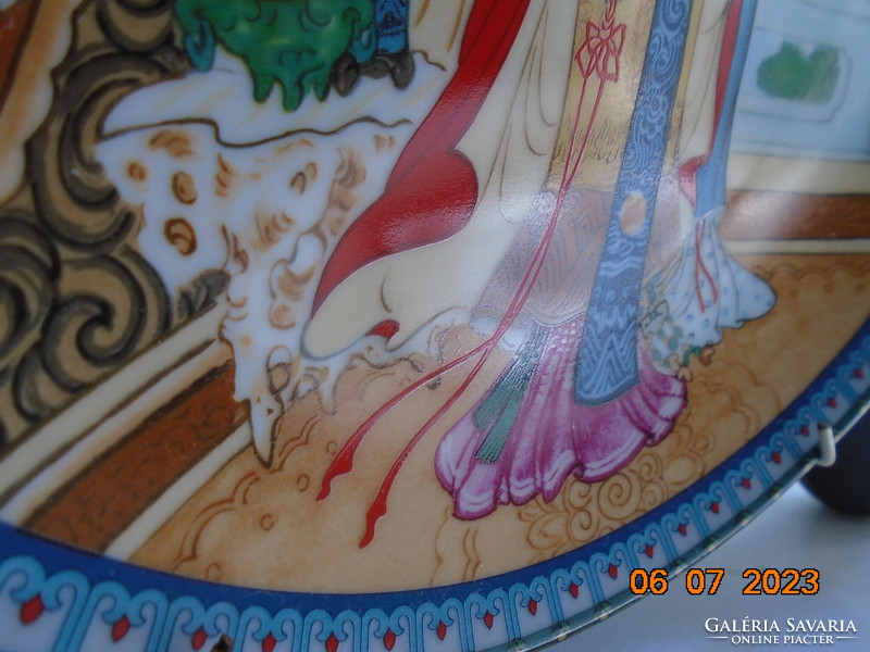 Jingdezhen is the 2nd plate yuan chun from the series Beauties of Red Mansions