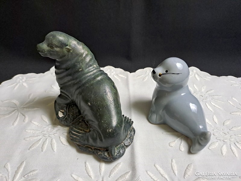 2 porcelain and ceramic seals