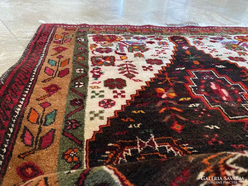 SZ1424 Iran beludj perzsaszőnyeg 203x110cm