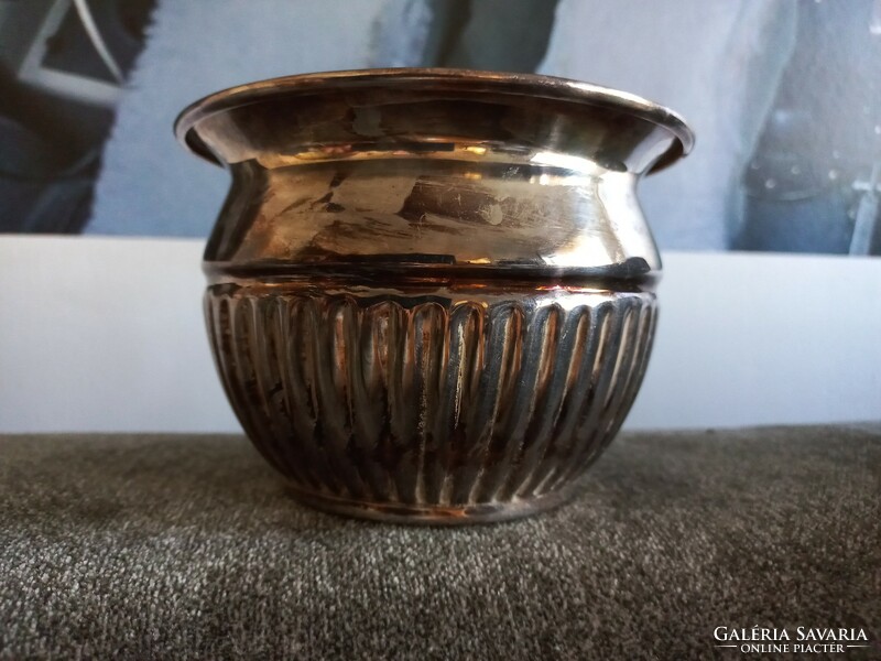 Vintage edzard silver plated caspo planter