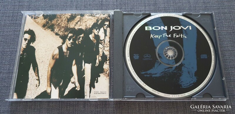 Bon Jovi - Keep The Faith eredeti CD, használt
