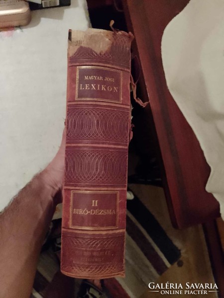 Átlőtt repesz sérült könyv ritkaság (1891) talán 1956 alatt sérült
