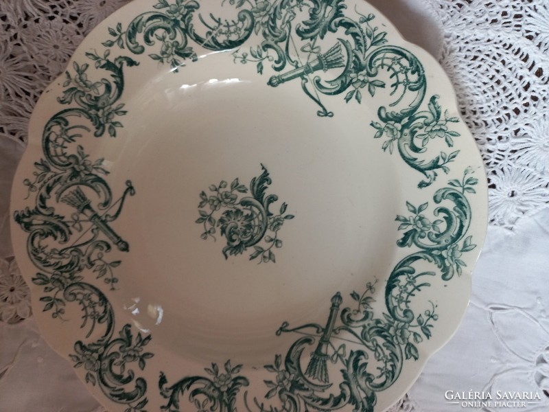 Longchamp helena decorative earthenware deep plate
