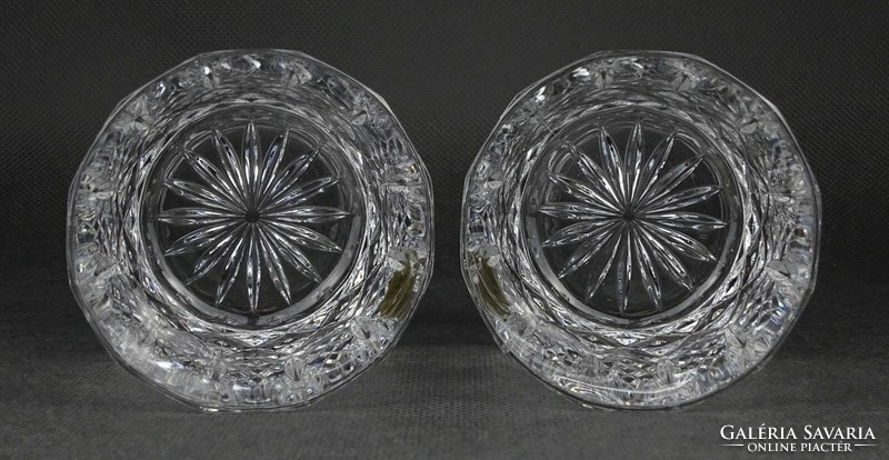 1N219 Rhapsody olasz whiskys ólomkristály pohár pár dobozában