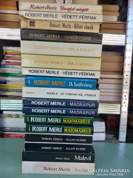 Robert Merle's 17 novels in one. HUF 8,900