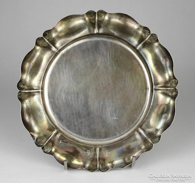 1N449 old blister 800 round silver tray 135 g