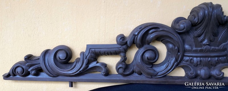 Dt/286. – Neo-baroque, carved wooden furniture decorative element