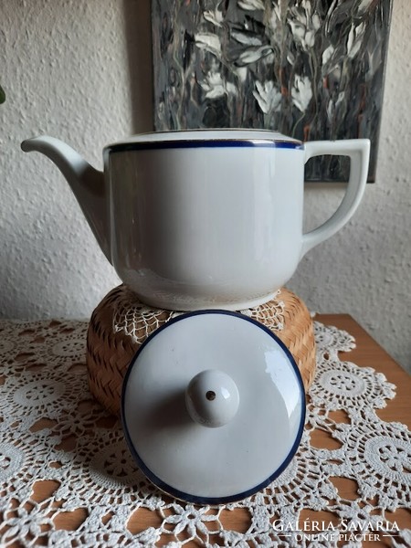 Drasche porcelain teapot, mid 20th century, flawless