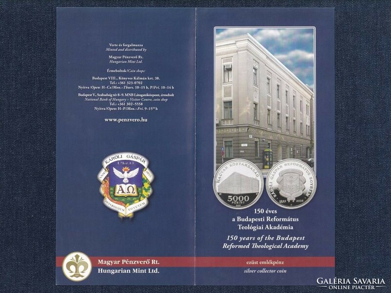 150 éves a Budapesti Református Teológiai Akadémia 2005 prospektus (id77833)