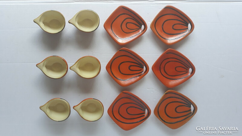 Retro lake head ceramic coffee set