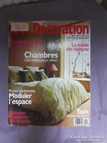 Newspaper - art & decoration interior design magazine 446 - November 2008