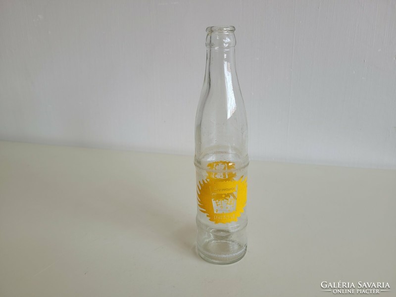 Retro üveg ET-ÜD üdítőitalos régi palack Erdei Termék Vállalat üdítősüveg