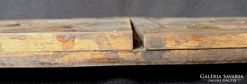 DT/286. – Neobarokk, faragott fa bútor díszítőelem