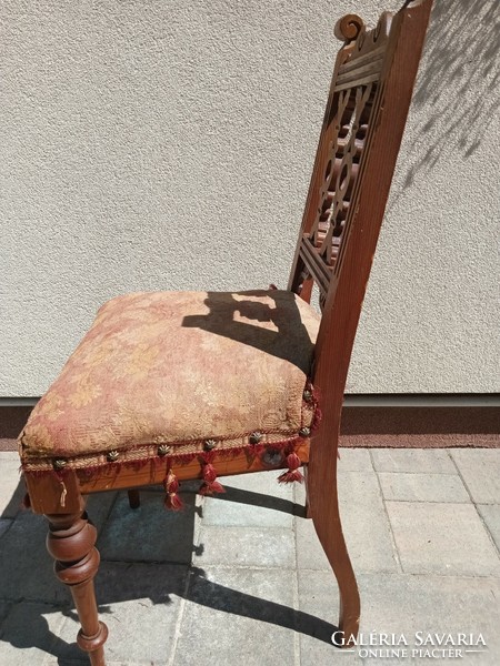Antique carved chair.
