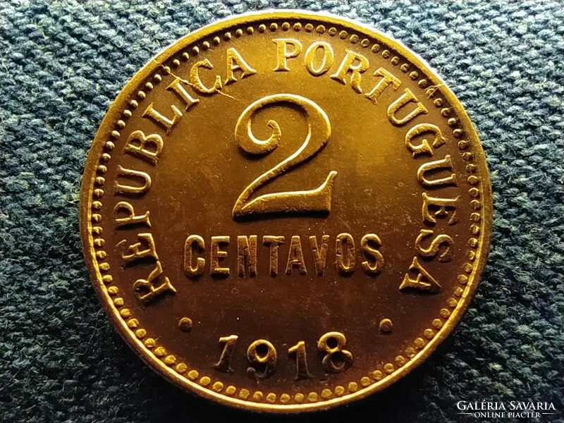 Portugália Első köztársaság (1910-1926) 2 Centavos 1918 (id64927)