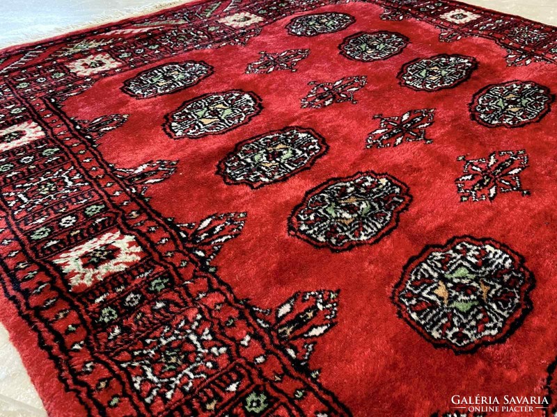Pakistan bokhara 3ply carpet 207x95cm