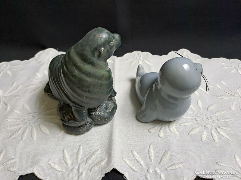 2 porcelain and ceramic seals