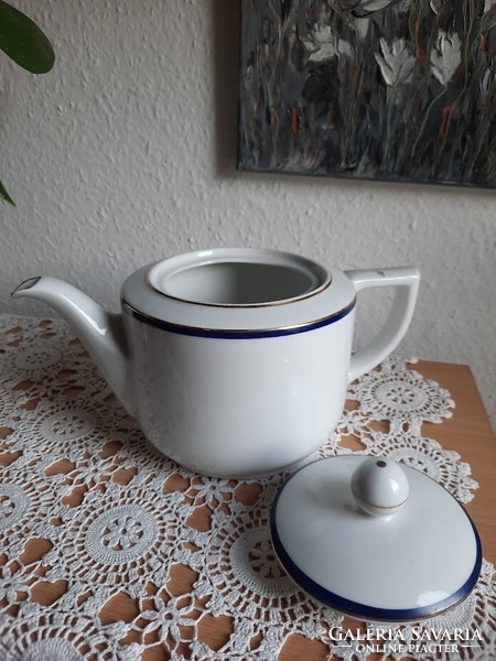 Drasche porcelain teapot, mid 20th century, flawless