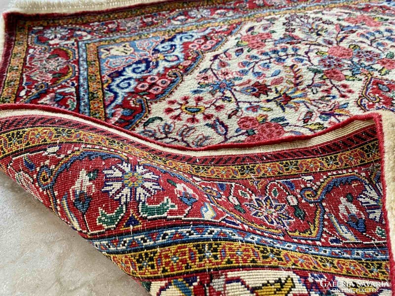 Iran Ghom (Qum) exkluzív perzsaszőnyeg 152x108 cm