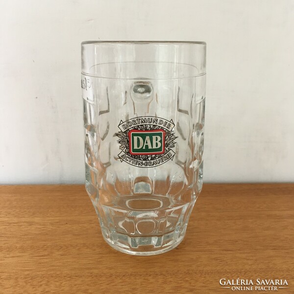 BAD Dortmunder Actien-Brauerei retro német1/2 l sörös korsó