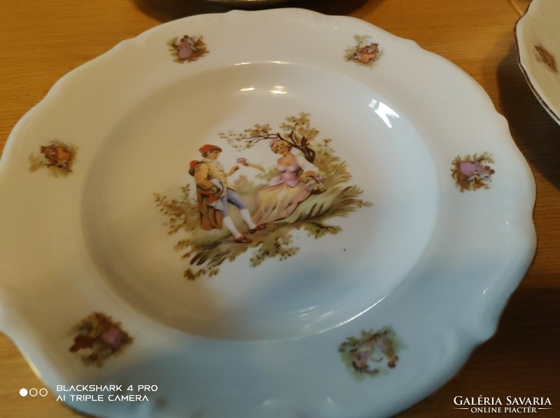 Walbrzych porcelain plates