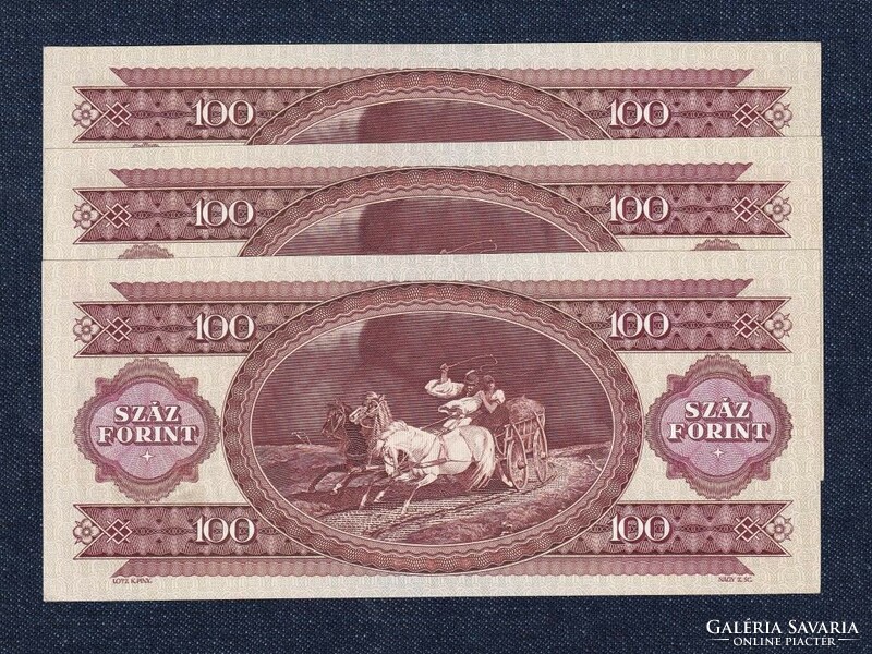 Harmadik Köztársaság (1989-napjainkig) 100 Forint bankjegy 1992 Sorszámkövető (id63450)