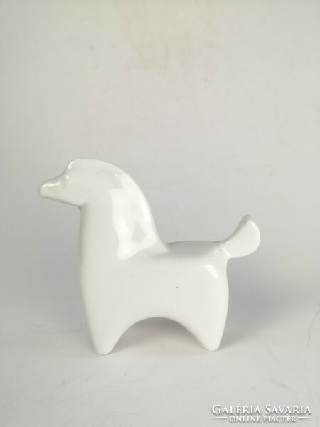 Hollóházi porcelán lovas figura - 50239