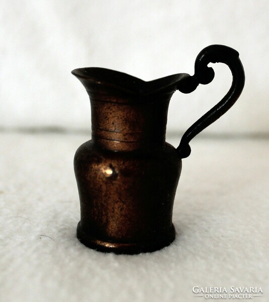 Miniature copper jug