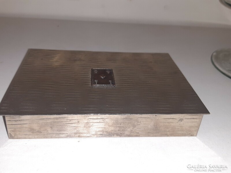 Metal card box