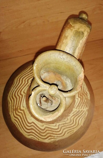 Ceramic rattle jug 31 cm high