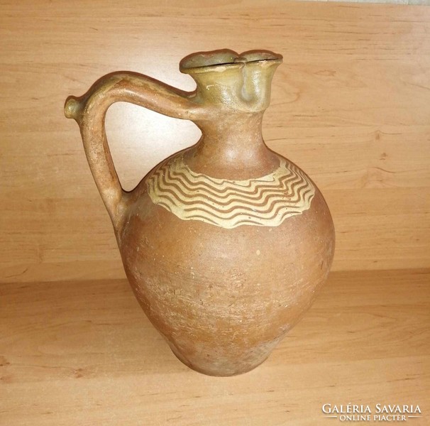 Ceramic rattle jug 31 cm high