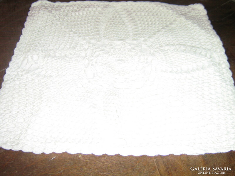 Wonderful handmade crochet pillow
